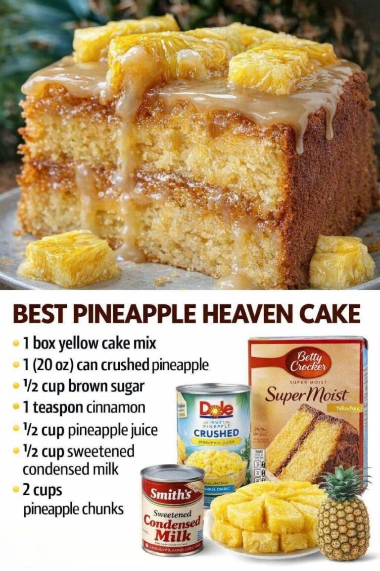 Juicy Pineapple Heaven Cake Recipe