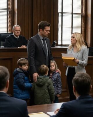 The Judge slammed his gavel and said three words that destroyed her