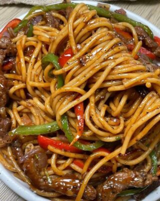Hoisin Beef Noodles