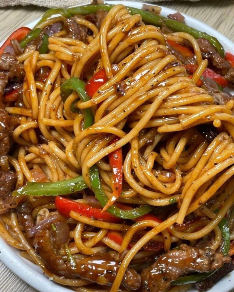 Hoisin Beef Noodles