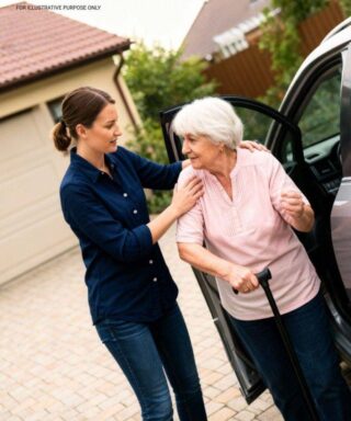 Margaret Wilson sat quietly in the passenger seat of her daughter’s car, her weathered fingers folded around a small leather purse resting on her knees.