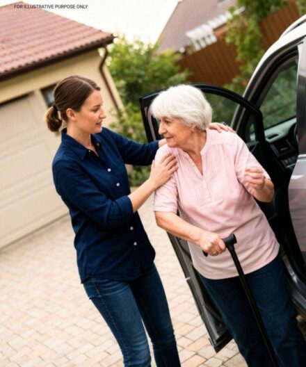 Margaret Wilson sat quietly in the passenger seat of her daughter’s car, her weathered fingers folded around a small leather purse resting on her knees.