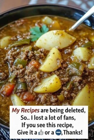 Ground Beef and Potato Stew