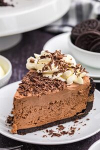 No Bake Baileys Cheesecake