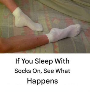 What Really Happens When You Sleep in Socks