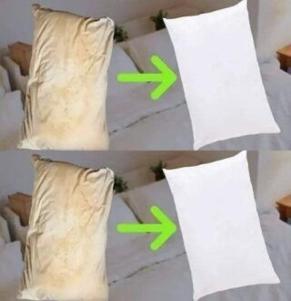 Here’s how to clean dirty bed pillows to leave them white and smelling sweet.