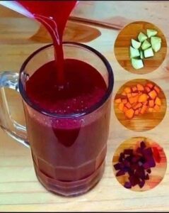 Apple, Beetroot, Carrot & Cucumber Juice Recipe