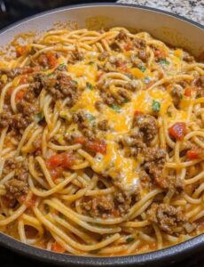 Taco Spaghetti Recipe: A Perfect Fusion of Two Favorites