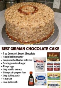 German Chocolate Pound Cake