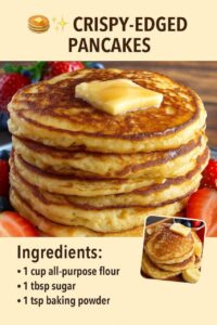 Crispy-Edged Pancakes