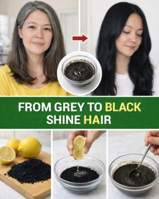 How to Naturally Support Darker, Healthier Hair with Lemon and Charcoal – A Gentle Home Approach