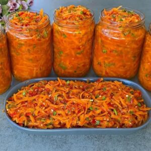There’s no need to cook it. Everyone who tries it asks for the recipe. Even if you make 100 jars, it astill won’t be enough. Incredibly delicious!
