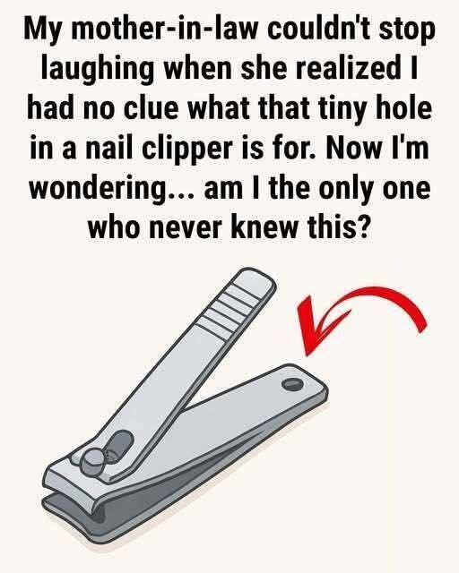 Why Your Nail Clipper Has That Small Round Hole and Why It Still Matters Today