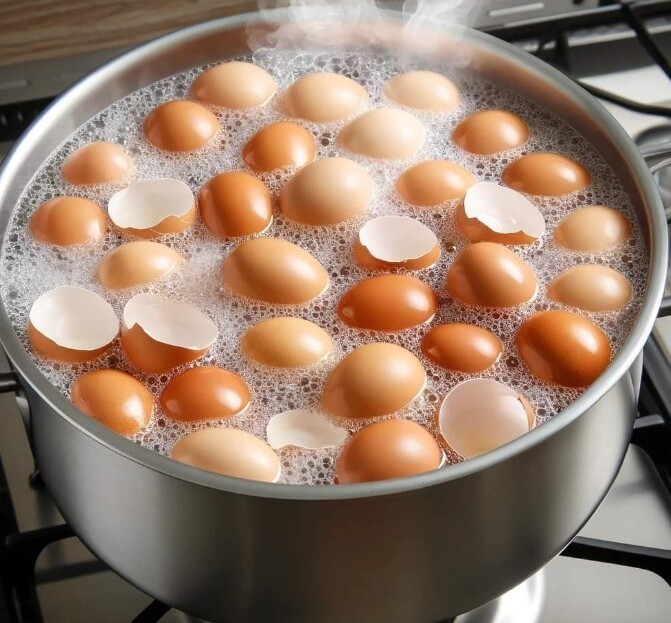 Stop throwing them away. Boil eggshells and say goodbye to… Show more