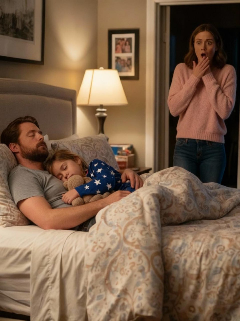 Every Morning, My Eight-Year-Old Said Her Bed Felt “Too Small.” When I Checked the Camera One Night, I Finally Understood Why.