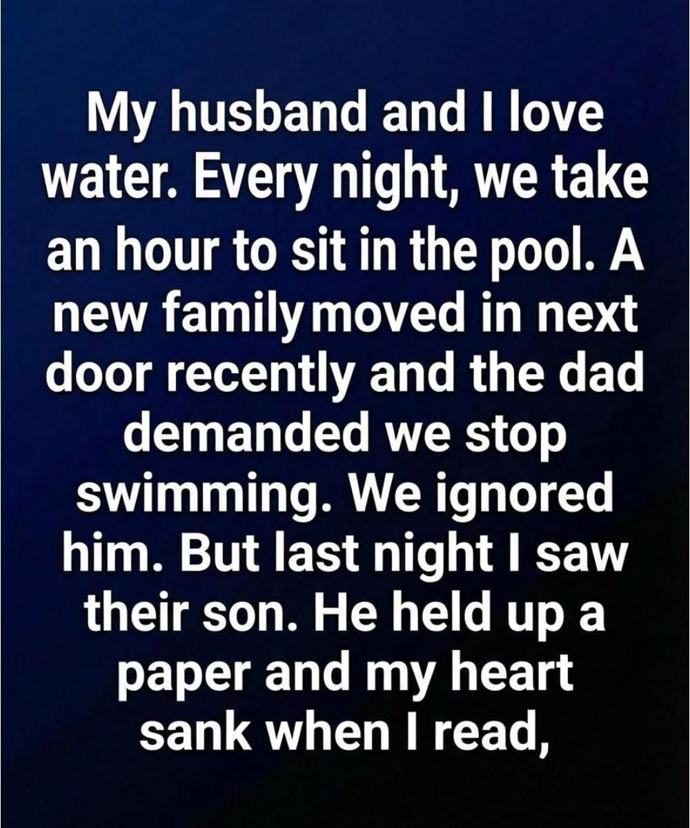 A Quiet Nighttime Pool Routine Became a Lesson in Neighborly Understanding