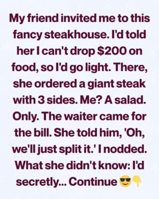 She Invited Me to an Expensive Restaurant and Expected Me to Split the Bill. What I Did Next Changed the Entire Evening