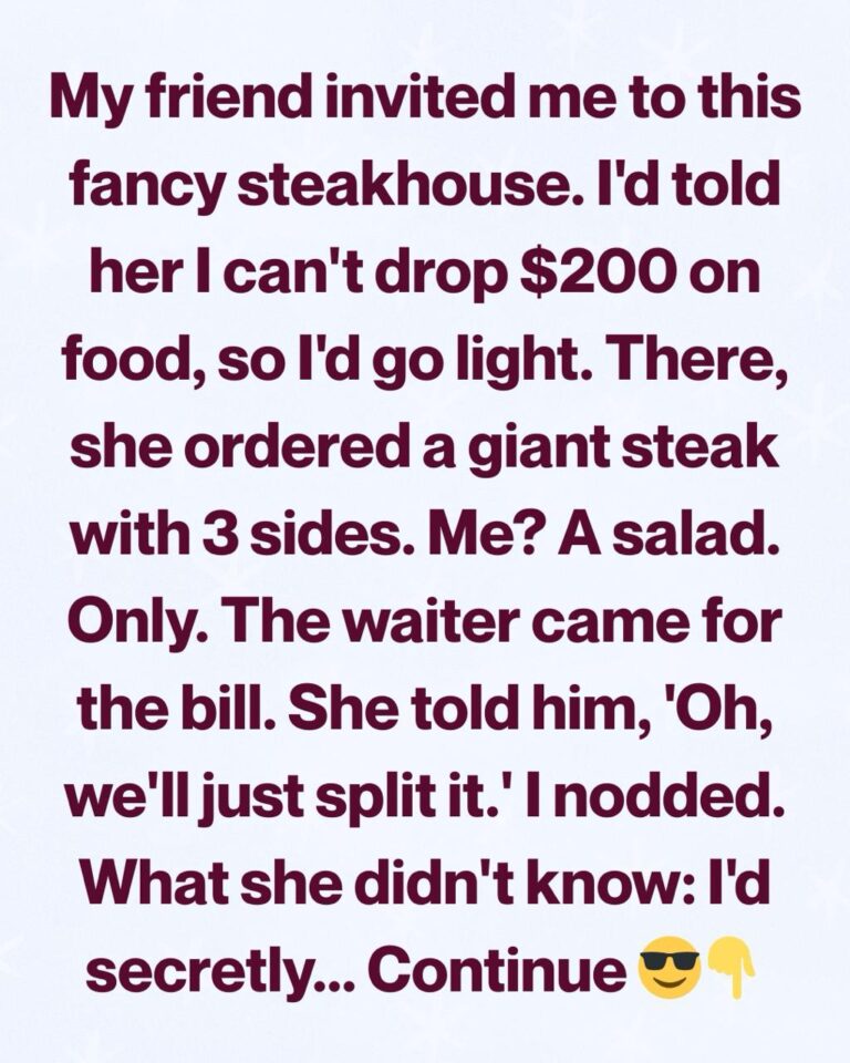 She Invited Me to an Expensive Restaurant and Expected Me to Split the Bill. What I Did Next Changed the Entire Evening