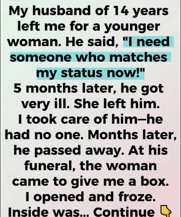 When He Left for Someone Younger, I Never Imagined the Truth That Would Eventually Surface