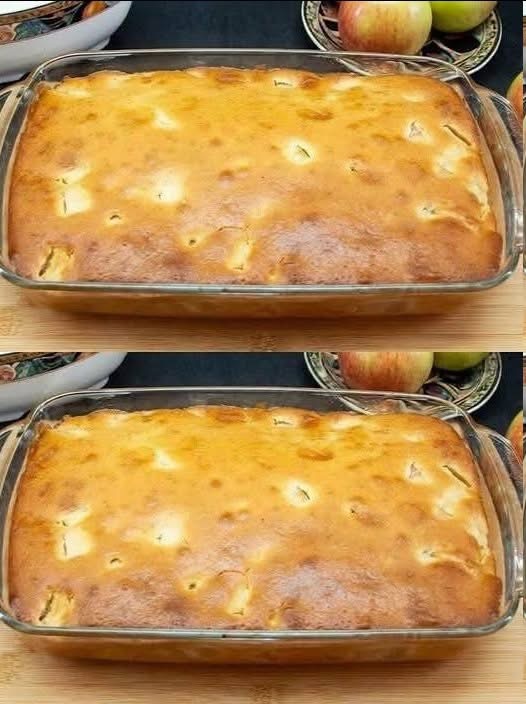 Soft & Spiced Apple Pie Cake