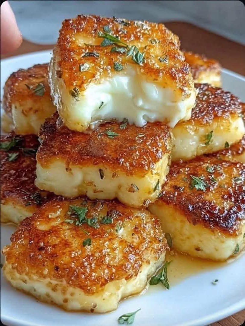 Crispy Fried Cheese Bites