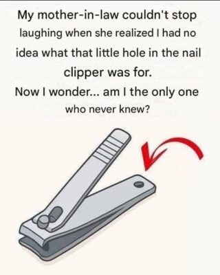 The “small round hole” on nail clippers has special and powerful uses!