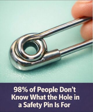 What’s the Purpose of That Tiny Hole in a Safety Pin?