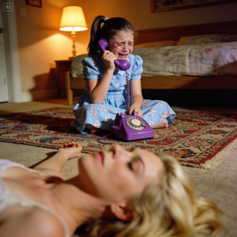 My granddaughter phoned me close to midnight. Her voice was shaking. “Grandma… Mom hasn’t woken up all day.”