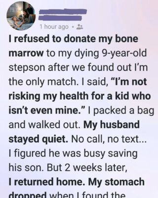 I Refused To Save My Stepson’s Life — Two Weeks Later, I Came Home And Faced The Truth I Had Tried To Escape