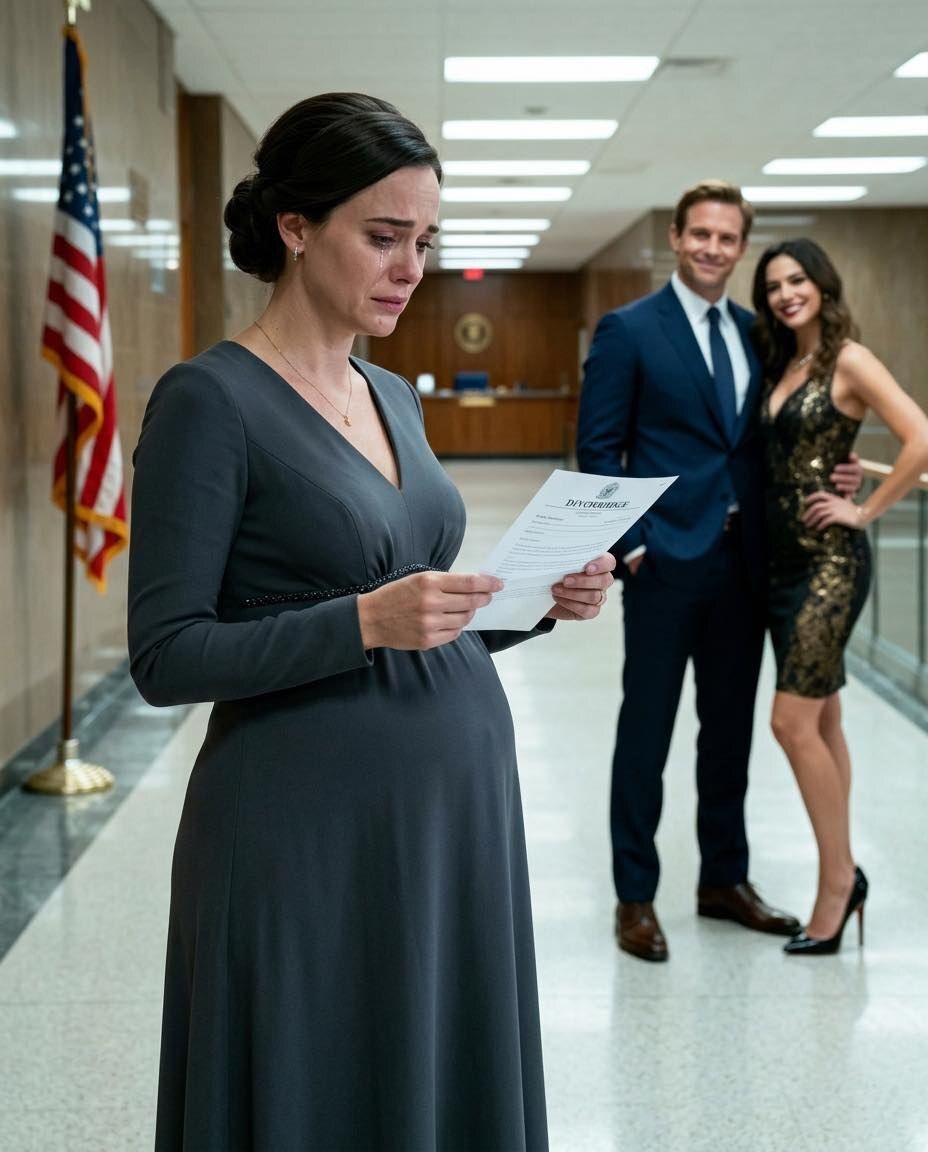 She Was Nine Months Pregnant When He Left Her — He Had No Idea Who Her Father Was