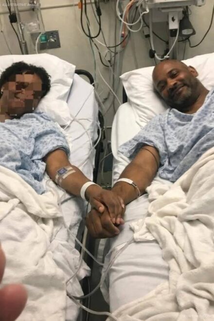 After I gave MY KIDNEY to my husband, I found out he was cheating on me with my sister — but KARMA STEPPED IN. ____ I’m Grace, 43. For 15 years, I thought my marriage was unshakable. Daniel, two kids, a house that always smelled like laundry detergent and spaghetti sauce — normal, safe, solid. Then Daniel’s kidneys started failing. Doctors said it was aggressive. He needed a transplant quickly. I didn’t hesitate. Tests, scans, surgery. I signed every paper. I gave him a piece of my body so he could live. I remember him crying before they wheeled me in. “I don’t deserve you,” he whispered. Guess he was right. Recovery was brutal, but I kept telling myself it was worth it. He was alive. Our kids still had their dad. A year later, he changed. Guarded phone. Late nights. “Work stress.” I ignored the pit in my stomach. Then one Friday, I planned a surprise — candles, wine, kids at my mom’s. I left early to grab the necklace he liked. I walked quietly. And heard HER laugh. Esther. My sister. In my kitchen. Standing way too close to my husband — the man carrying MY KIDNEY. Daniel froze. “GRACE — YOU’RE HOME EARLY!!” Esther didn’t even step back. I felt something inside me snap — not loud, just final. I didn’t scream. Didn’t throw anything. I just walked out. Two weeks later, the hospital called me at 3 am Panic in their voices, I realized something else. Karma wasn’t just knocking. It was collected.