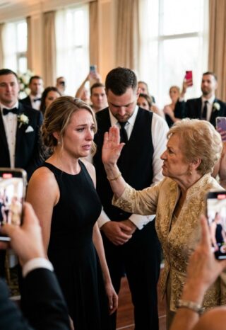 During my husband’s birthday dinner, my mother-in-law exploded: “That house belongs to us!” As soon as I said “No”… she sʟᴀᴘᴘᴇᴅ me ʙʀᴜᴛᴀʟʟʏ in front of 150 guests.