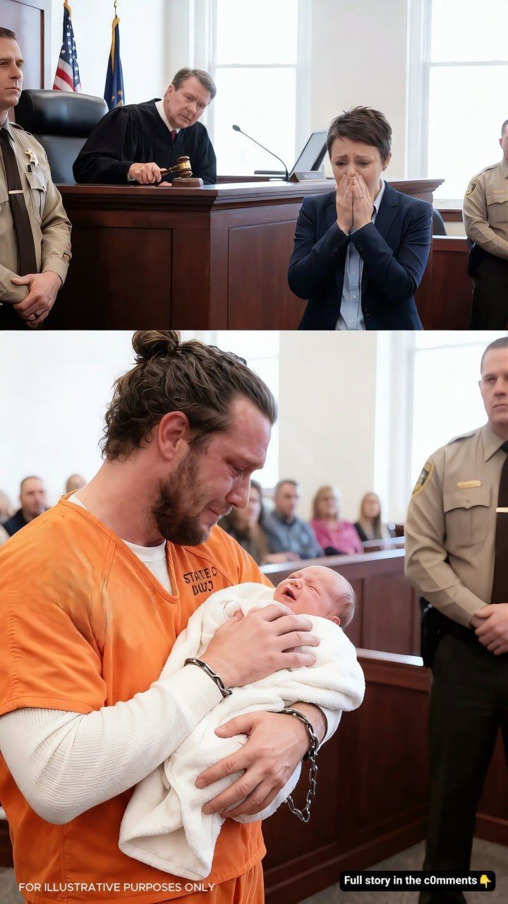 He Asked to Hold His Newborn Son for Just One Minute – The Moment That Reopened His Entire Case