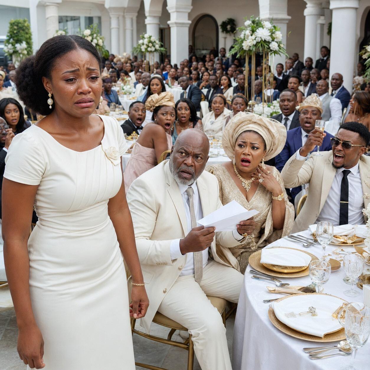 My father called me a failure in front of 50 people at his Father’s Day lunch… but the envelope I left on his plate revealed the truth my stepmother wanted to bury.