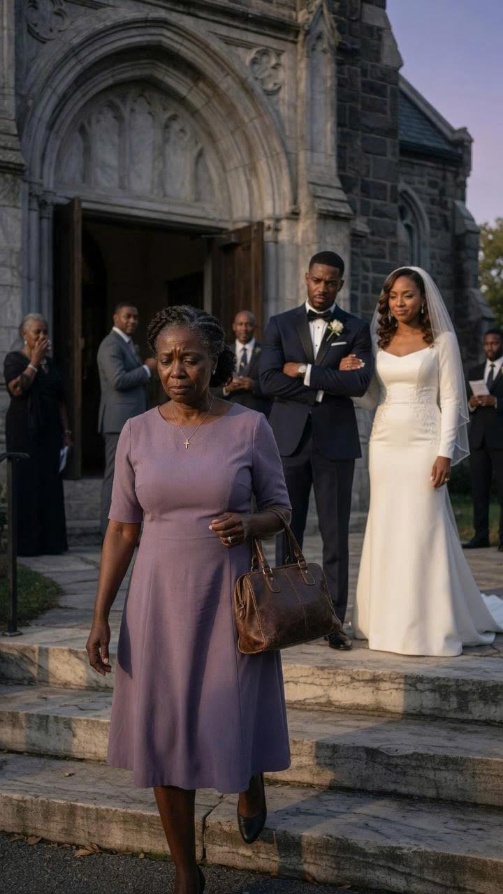AT MY SON’S WEDDING, HE BLOCKED THE DOOR AND TOLD ME I WAS NO LONGER FAMILY… BUT I HAD ALREADY SENT THE ONE MESSAGE THAT WOULD CHANGE EVERYTHING