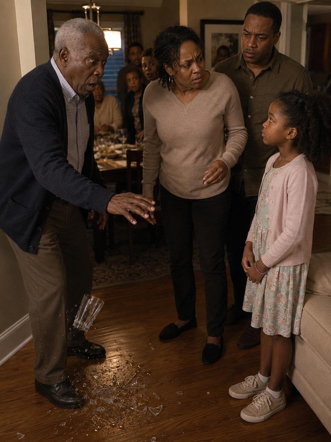MY HUSBAND AND I ADOPTED A 10-YEAR-OLD GIRL — WHEN MY FATHER SAW HER FOR THE FIRST TIME, HE TURNED PALE AND WHISPERED, “YOU?… THIS CAN’T BE REAL.”