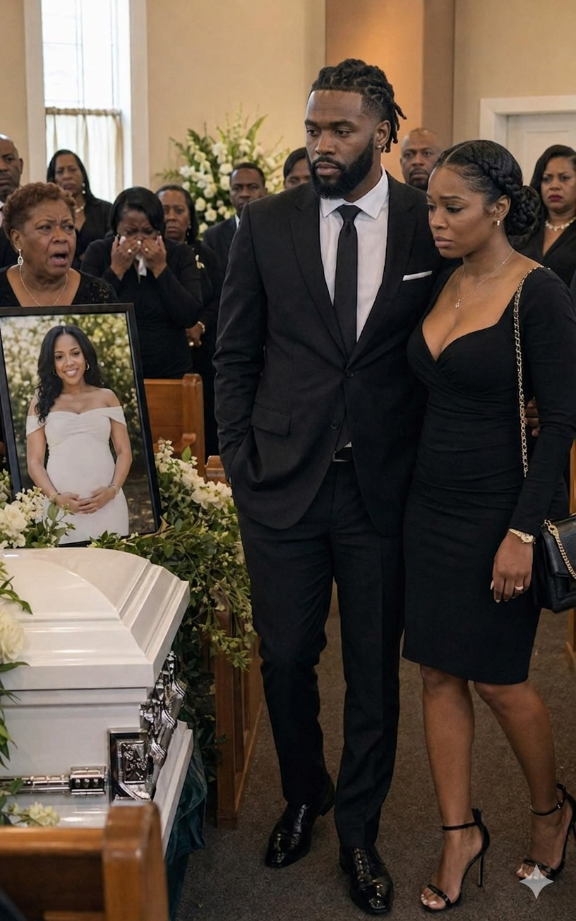 The Man Brought Mistress To His Pregnant Wife’s Funeral — Then The Lawyer Opened Her Will And Uncovered